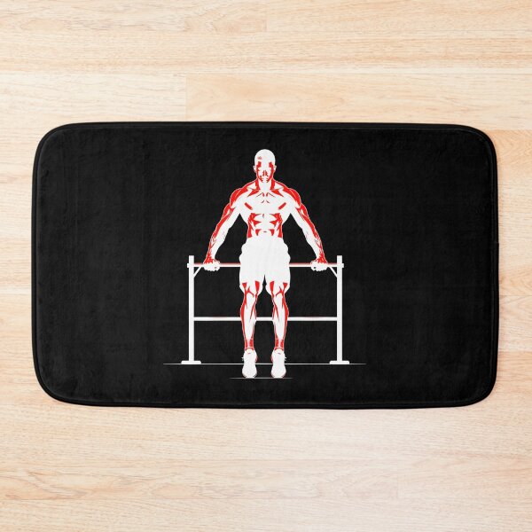 Item preview, Bodyweight Dips Training Shirt for Calisthenics Athletes | Minimal Calisthenics Strength sticker | Calisthenics Premium HD Sticker Design designed and sold by MillionaireGenZ ⭐⭐⭐⭐⭐ (5.0).
