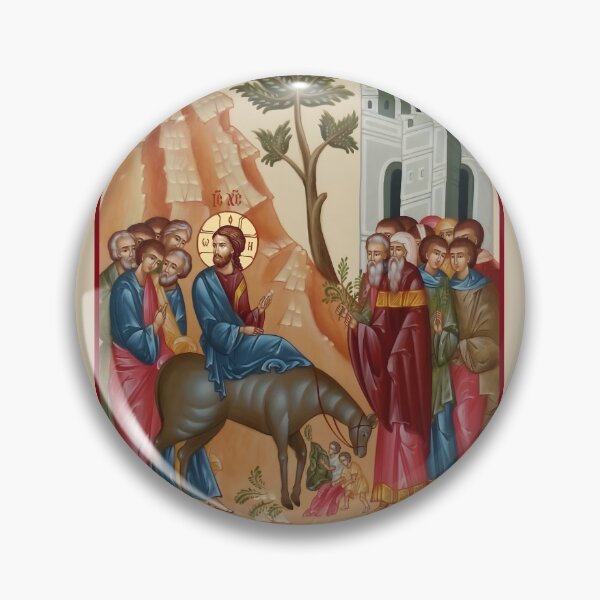 Item preview,  icon Christ's Entry into Jerusalem, Palm Sunday designed and sold by orthodox-icon.