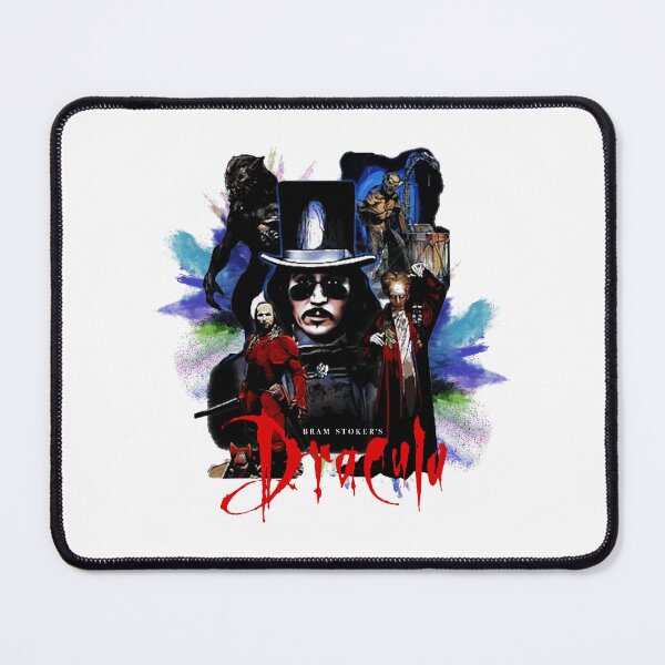 Item preview, Bram Stoker's Dracula Horror Collage Color Splash designed and sold by Gerright.