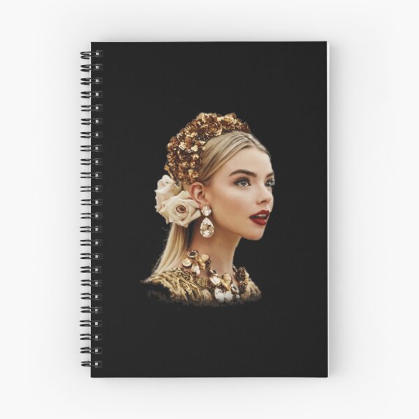 Item preview, Anya Taylor Joy Elegant Golden Crown Portrait designed and sold by Kellucass.