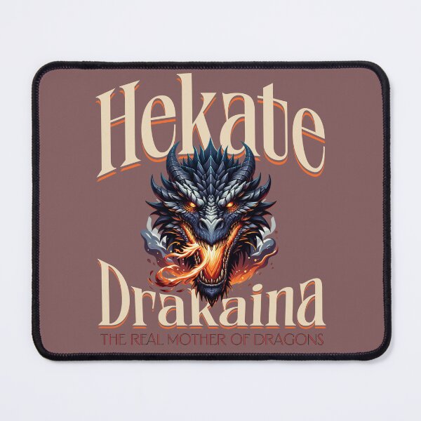 Item preview, Hekate Drakaina - The Real Mother of Dragons designed and sold by Wild Raven Tarot.
