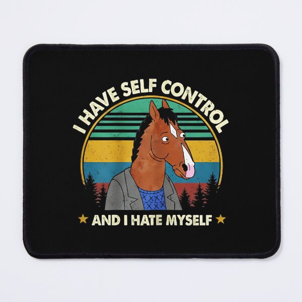 Item preview, BoJack Horseman Self Control Quote Vintage designed and sold by Virginalstonn.
