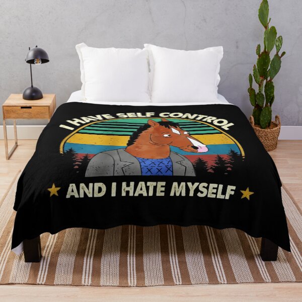 Item preview, BoJack Horseman Self Control Quote Vintage designed and sold by Virginalstonn.