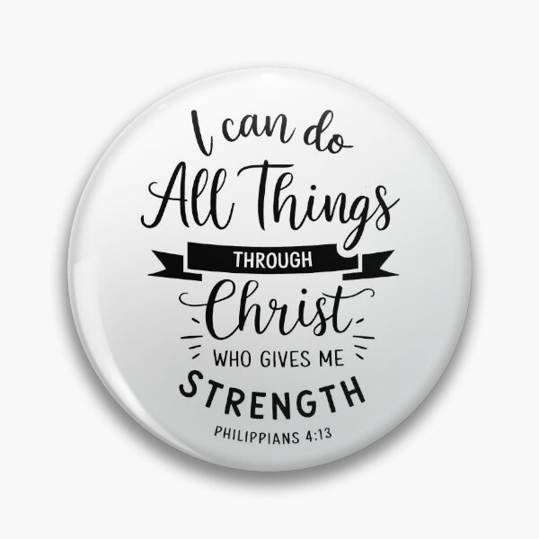 Item preview, I Can Do All Things Through Christ  designed and sold by KD Merch.