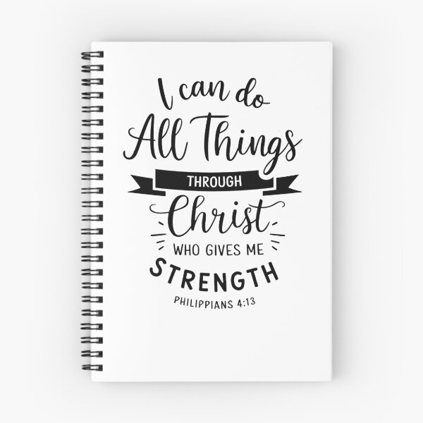 Item preview, I Can Do All Things Through Christ  designed and sold by KD Merch.