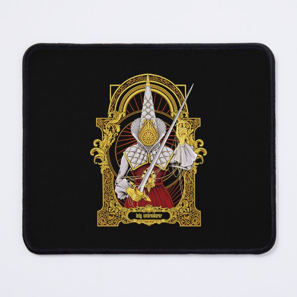 Item preview, Blasphemous Orospina Lady Embroiderer Sacred Icon designed and sold by Alitrnbull.