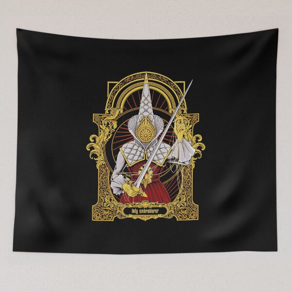 Item preview, Blasphemous Orospina Lady Embroiderer Sacred Icon designed and sold by Alitrnbull.