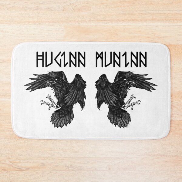 Item preview, Huginn and Muninn – Odin’s Ravens Norse Mythology Dark Viking Design designed and sold by Rlyehinmate.