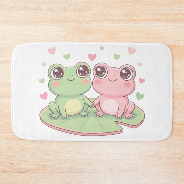 Item preview, Cute Frog Couple in Love – Valentine Gift designed and sold by Nice Vibes Prints.