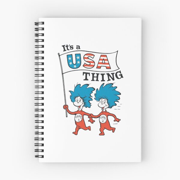 Item preview, Thing 1 and Thing 2 USA Flag designed and sold by moamaxshop.