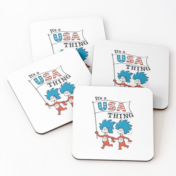 Item preview, Thing 1 and Thing 2 USA Flag designed and sold by moamaxshop.