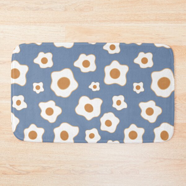 Item preview, Cute Fried Egg Pattern – Playful Food Illustration Seamless Design designed and sold by Rangmanch.