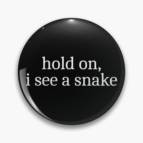 Item preview, Hold on, I see a snake designed and sold by Sleepy Cat Design.