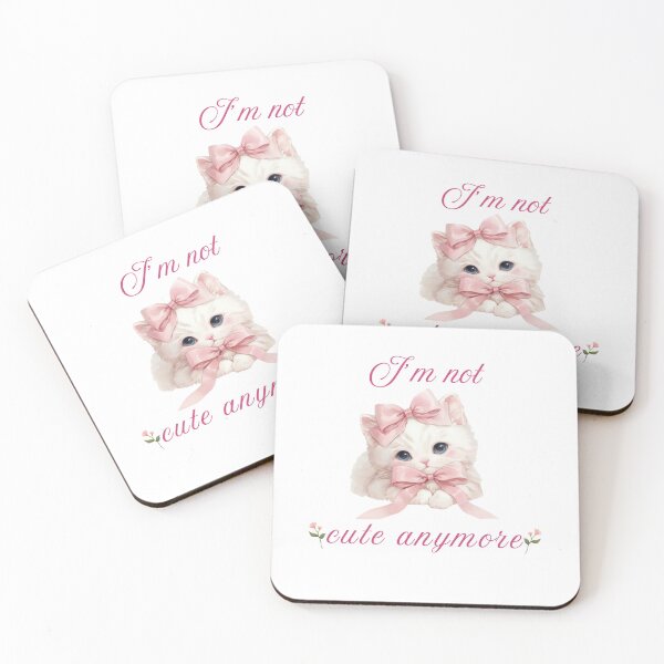 Item preview, i'm not cute any more - bubucat  designed and sold by Bubucat.