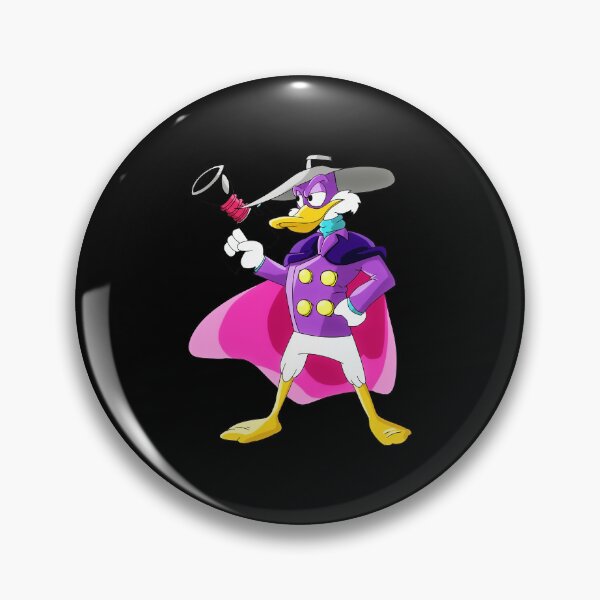 Item preview, Darkwing Duck Classic Hero Pose Cartoon Style designed and sold by Lucldwellez.