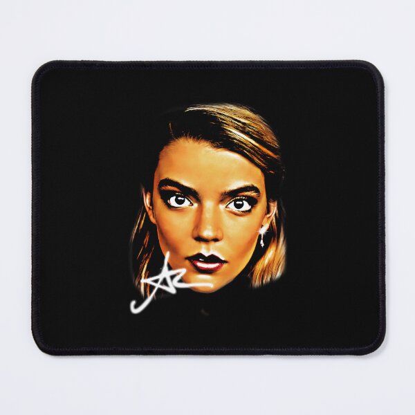 Item preview, Anya Taylor Joy Golden Face Minimal Portrait designed and sold by Kellucass.