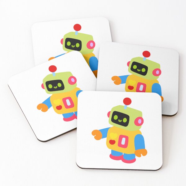 Item preview, Tiny Robot Playground  designed and sold by KJackArtwork.
