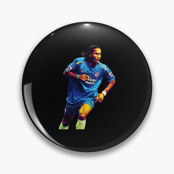 Item preview, Didier Drogba Dynamic Running Action Portrait designed and sold by Mickieurkett.