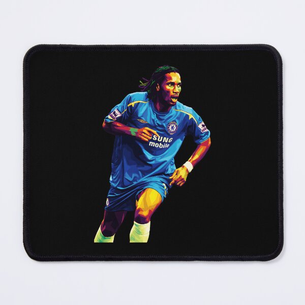 Item preview, Didier Drogba Dynamic Running Action Portrait designed and sold by Mickieurkett.