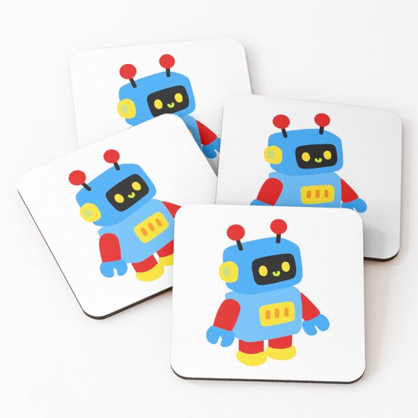 Item preview, Tiny Robot Playground  designed and sold by KJackArtwork.