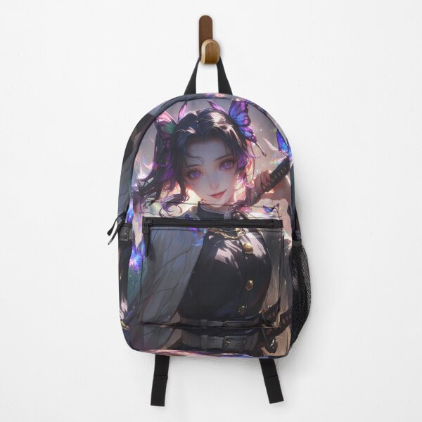 Item preview, Kanao Tsuyuri Demon Slayer Butterfly Purple Soft Glow Night designed and sold by riadjamai.