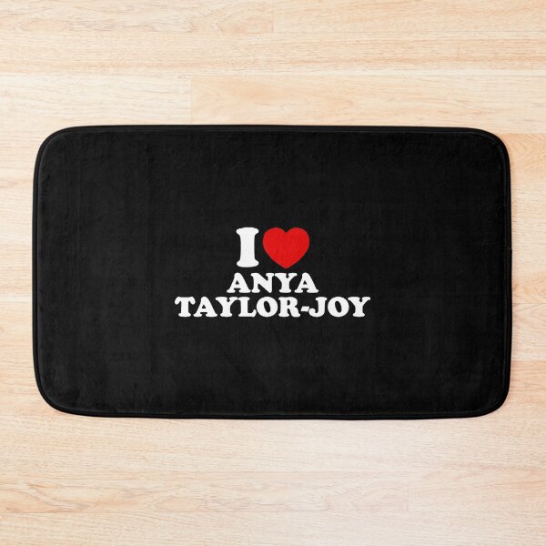 Item preview, Anya Taylor Joy I Love Quote Heart designed and sold by Kellucass.
