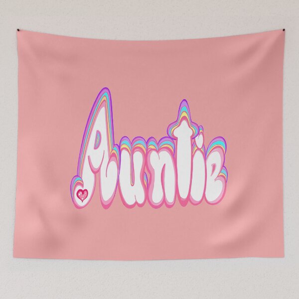 Item preview, Retro Aunt Groovy Floral Aesthetic Gift for Auntie Women and girls designed and sold by Artonmytee.