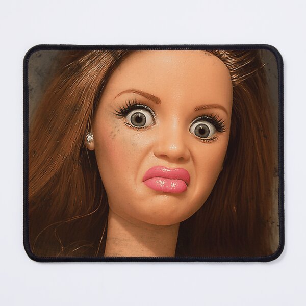 Item preview, Disgusted Doll Face Funny  designed and sold by Abedalnasser Jaawan.