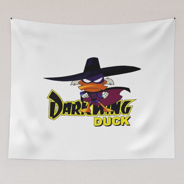 Item preview, Darkwing Duck Shadow Mask Logo Portrait designed and sold by Lucldwellez.