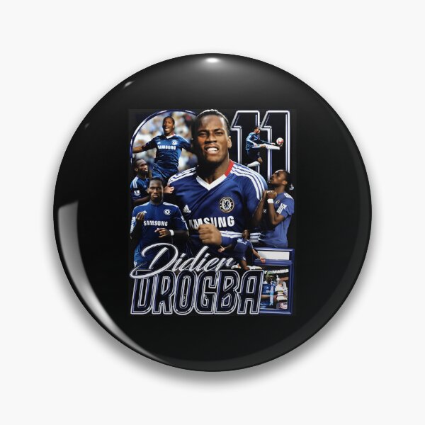 Item preview, Didier Drogba Retro Collage Football Hero Theme designed and sold by Mickieurkett.