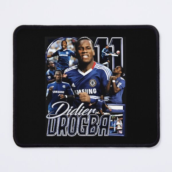 Item preview, Didier Drogba Retro Collage Football Hero Theme designed and sold by Mickieurkett.