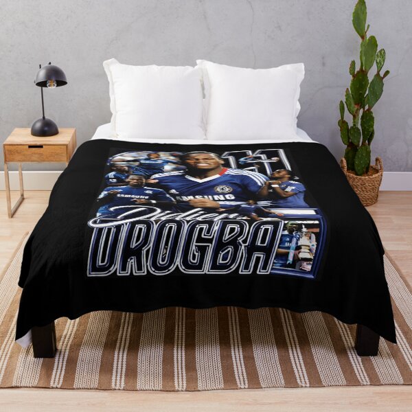 Item preview, Didier Drogba Retro Collage Football Hero Theme designed and sold by Mickieurkett.