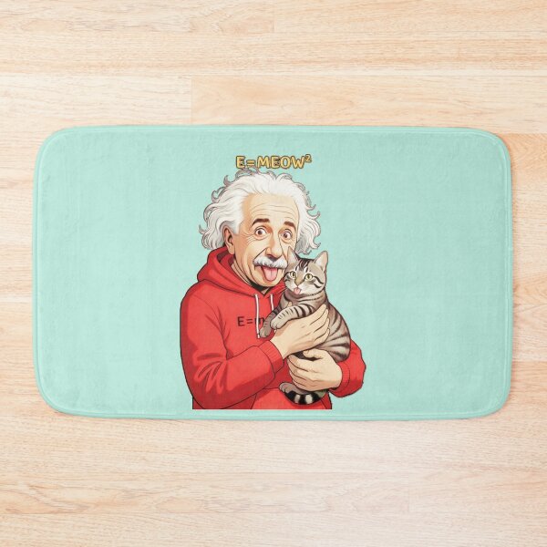 Item preview, Einstein cat E=MEOW² designed and sold by SammyMorry.