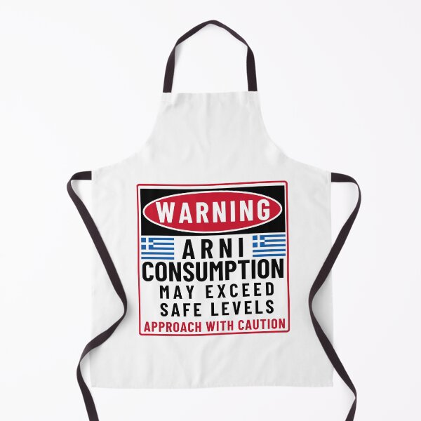 Item preview, Warning Arni Consumption May Exceed Safe Levels designed and sold by wholigans.