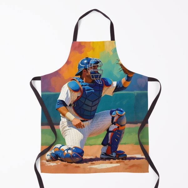 Item preview, Mid-Century Baseball Art Print – Retro Sports Wall Decor designed and sold by Kelvin Hughes Design.