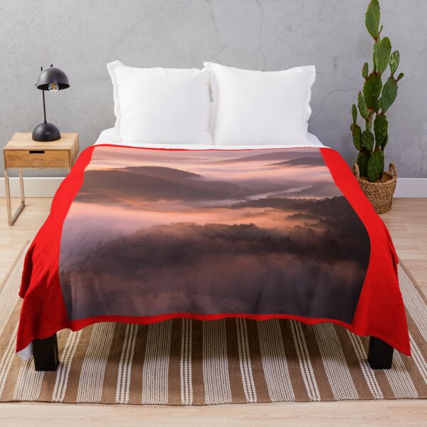 Item preview, Mountains and Fog at Sunrise designed and sold by Bensoncreatives.
