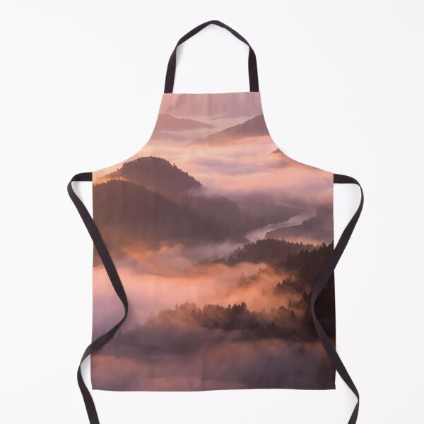 Item preview, Mountains and Fog at Sunrise designed and sold by Bensoncreatives.