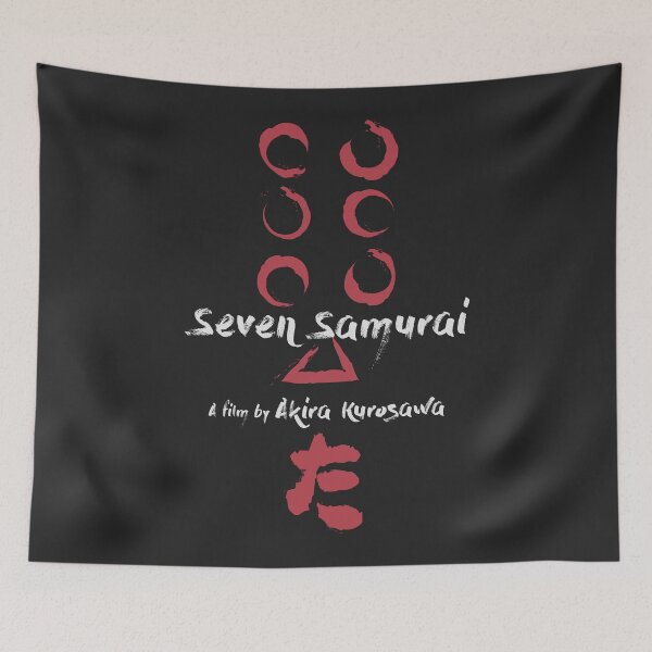 Item preview, Seven Samurai 1954 designed and sold by MORKINO POSTERS.