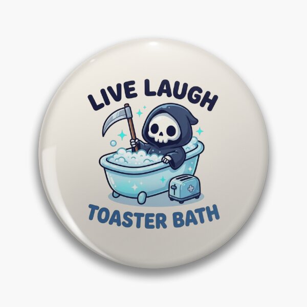 Item preview, Live, Laugh, Toaster Bath designed and sold by dudelinart.