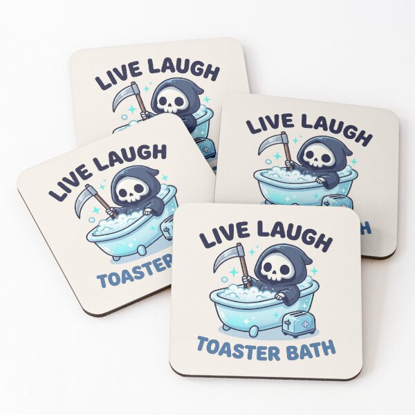 Item preview, Live, Laugh, Toaster Bath designed and sold by dudelinart.
