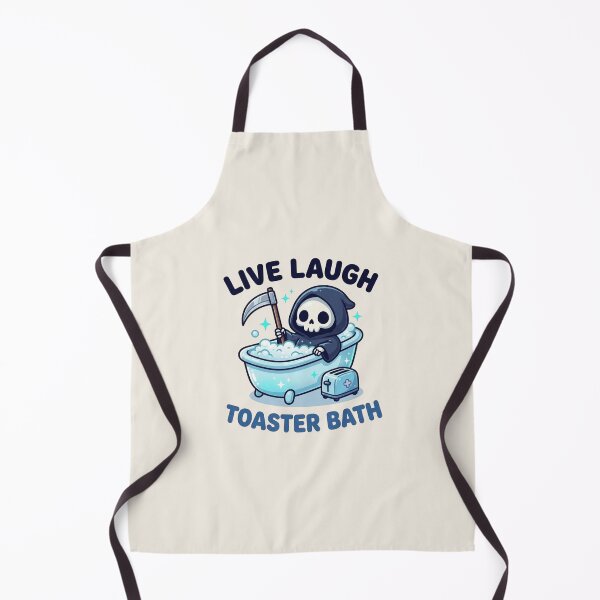 Item preview, Live, Laugh, Toaster Bath designed and sold by dudelinart.