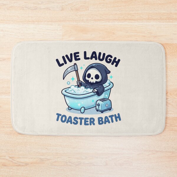 Item preview, Live, Laugh, Toaster Bath designed and sold by dudelinart.