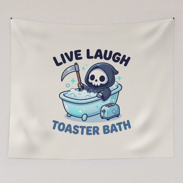 Item preview, Live, Laugh, Toaster Bath designed and sold by dudelinart.