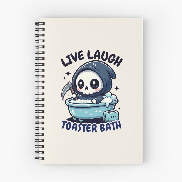Item preview, of Live, Laugh, Toaster Bath designed and sold by dudelinart.