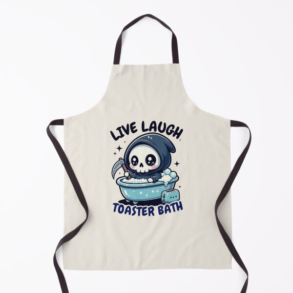 Item preview, of Live, Laugh, Toaster Bath designed and sold by dudelinart.