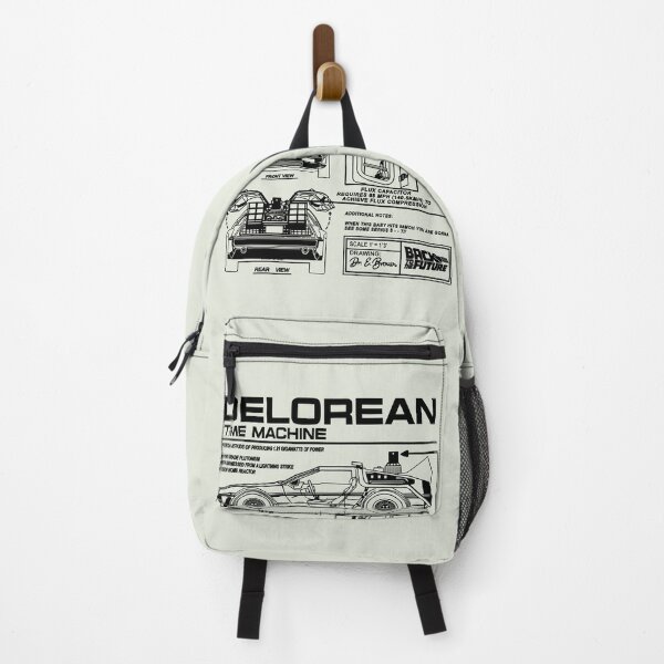 Artikelvorschau, Vintage Classic Car DeLorean Project Black entworfen und verkauft von PrintCarClub.