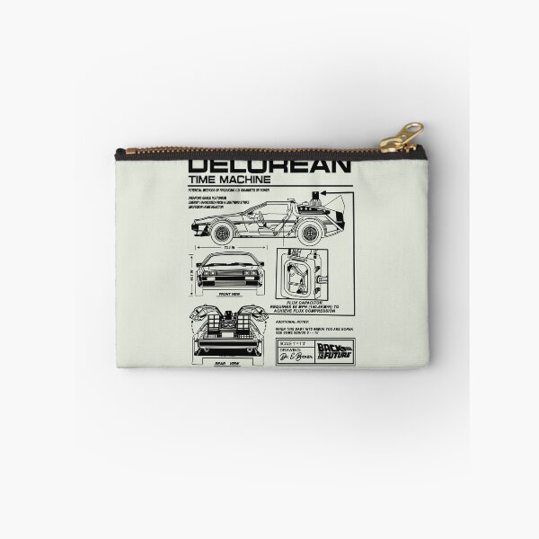 Item preview, Vintage Classic Car Delorean Project Black designed and sold by PrintCarClub.