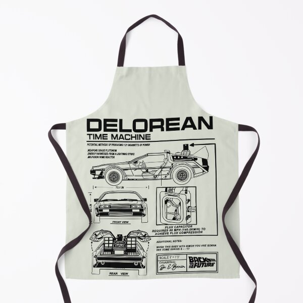 Item preview, Vintage Classic Car Delorean Project Black designed and sold by PrintCarClub.