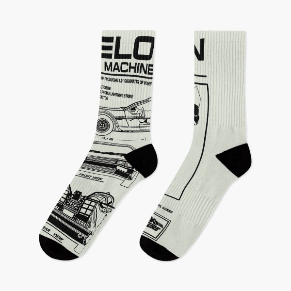 Item preview, Vintage Classic Car Delorean Project Black designed and sold by PrintCarClub.