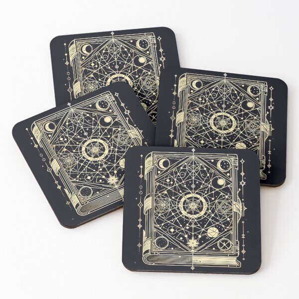Item preview, Sacred Grimoire – Mystical Book Illustration designed and sold by Roberta Calabrese.